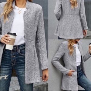 Vici Herringbone Coat